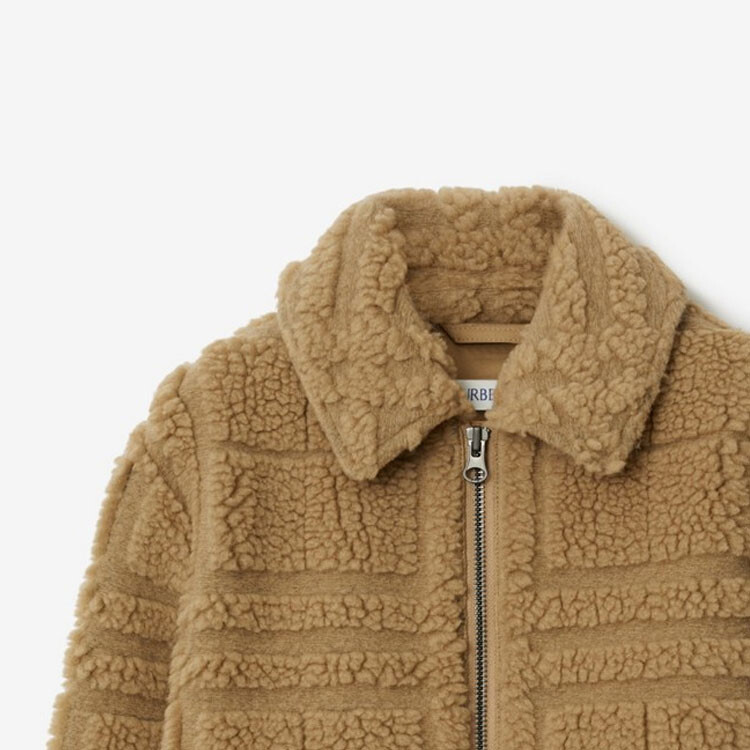 Куртка детская Burberry, коричневый — фото 3