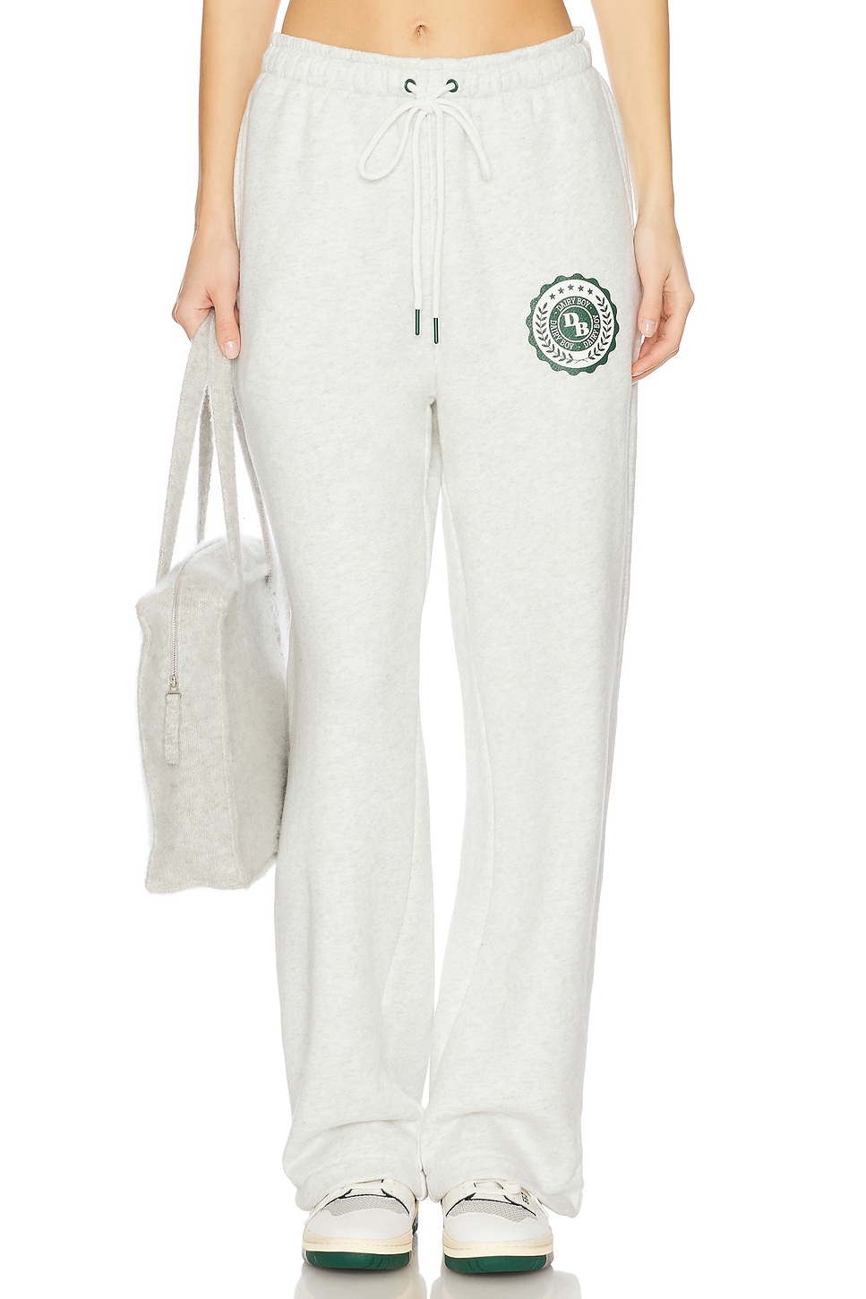 

X revolve bottle брюки-джоггеры прямого кроя Dairy Boy, heather grey