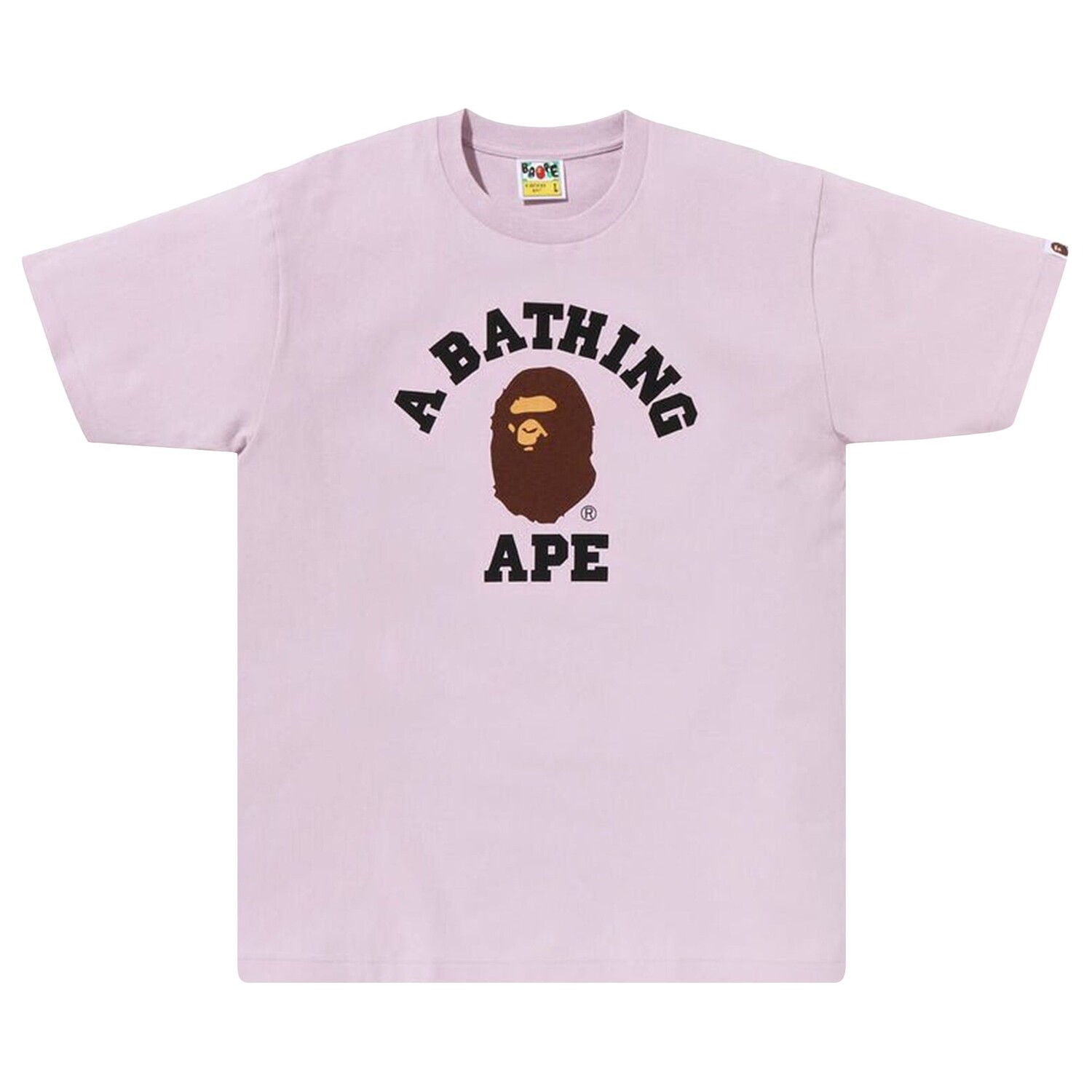 

Футболка BAPE Pigment College, Фиолетовый
