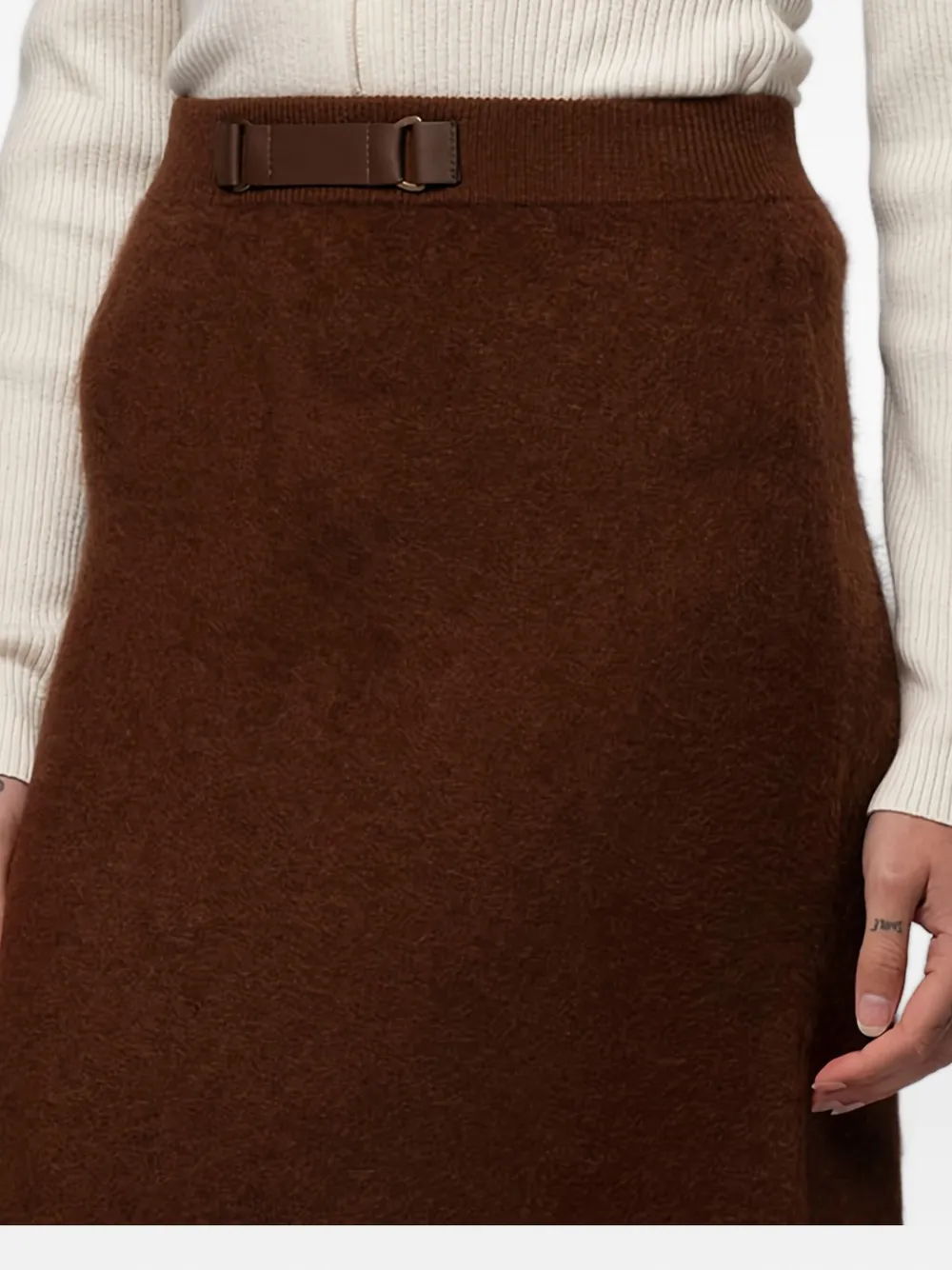 

Миди-юбка Joy Max Et Moi, коричневый