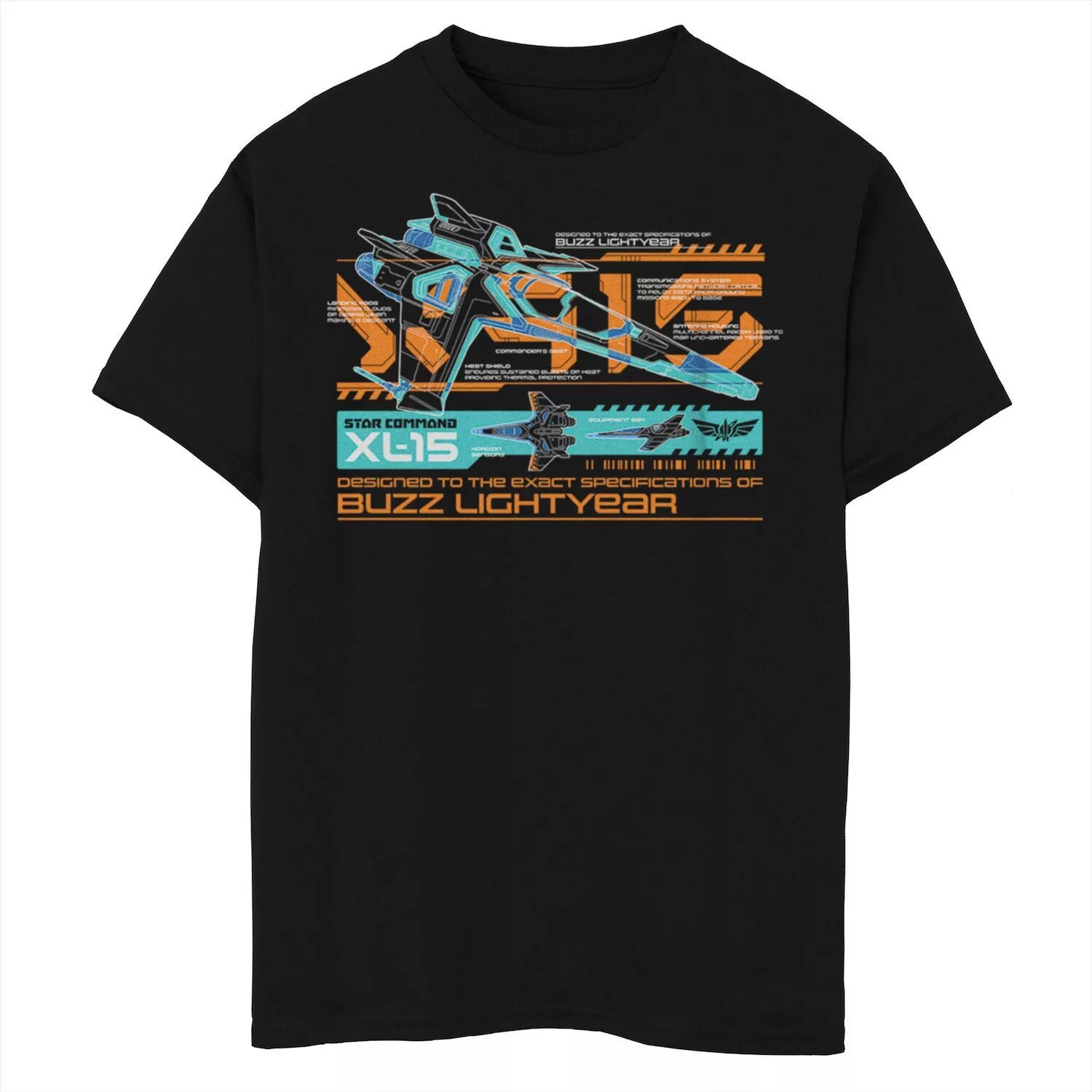 

Футболка Lightyear Boys 8-20 XL-15 от Disney/Pixar, разработанная с учетом точных характеристик футболки с рисунком Базза Лайтера Licensed Character