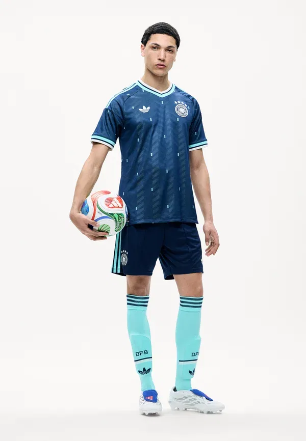 Шорты реплики Adidas Performance Germany 26 away, collegiate navy — фото 2