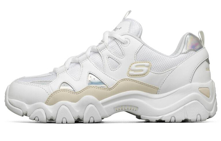 

Кроссовки Skechers D Lites 2.0 White/Brown/Silver Women's