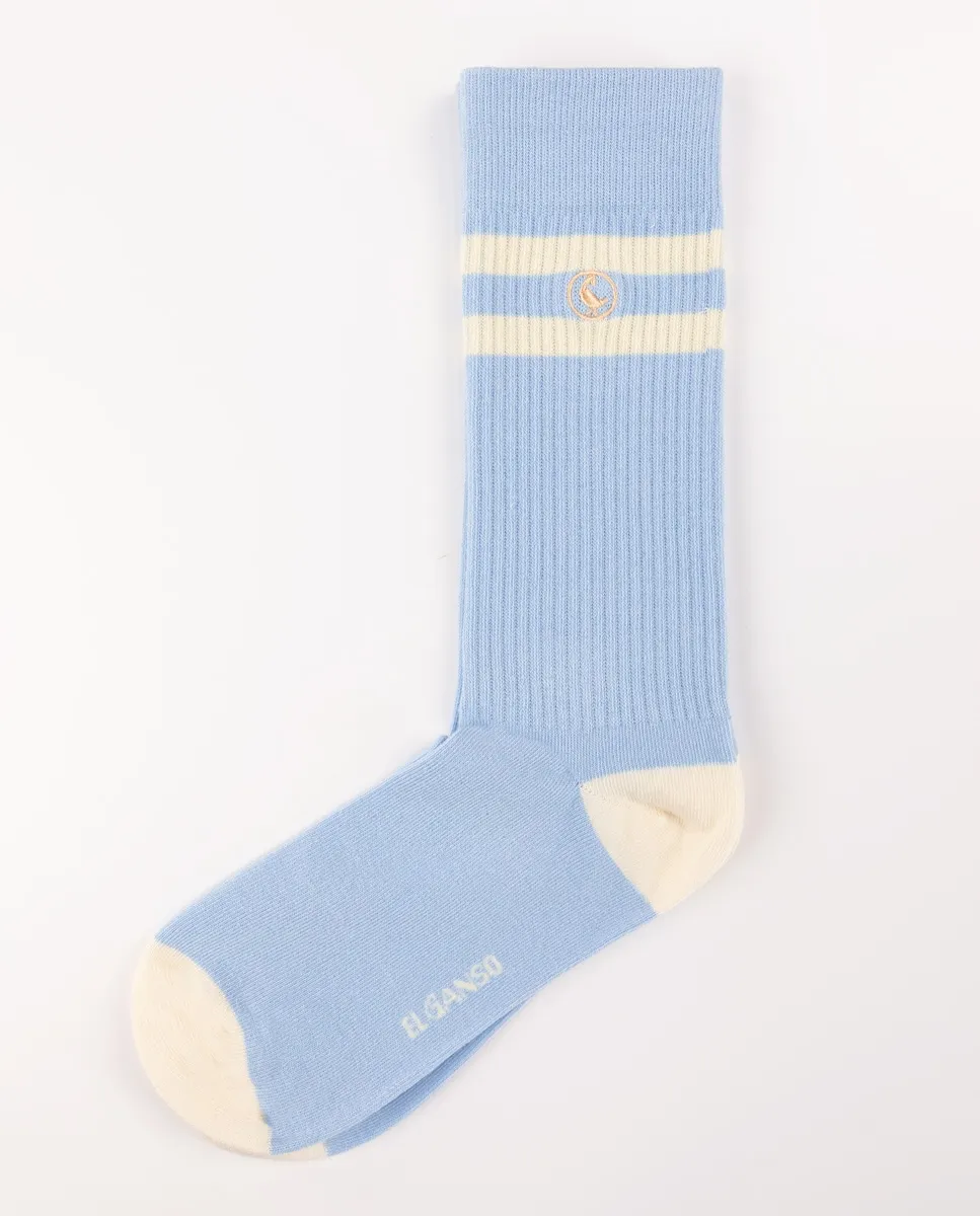 

Мужские полосатые хлопковые носки El Ganso, синий