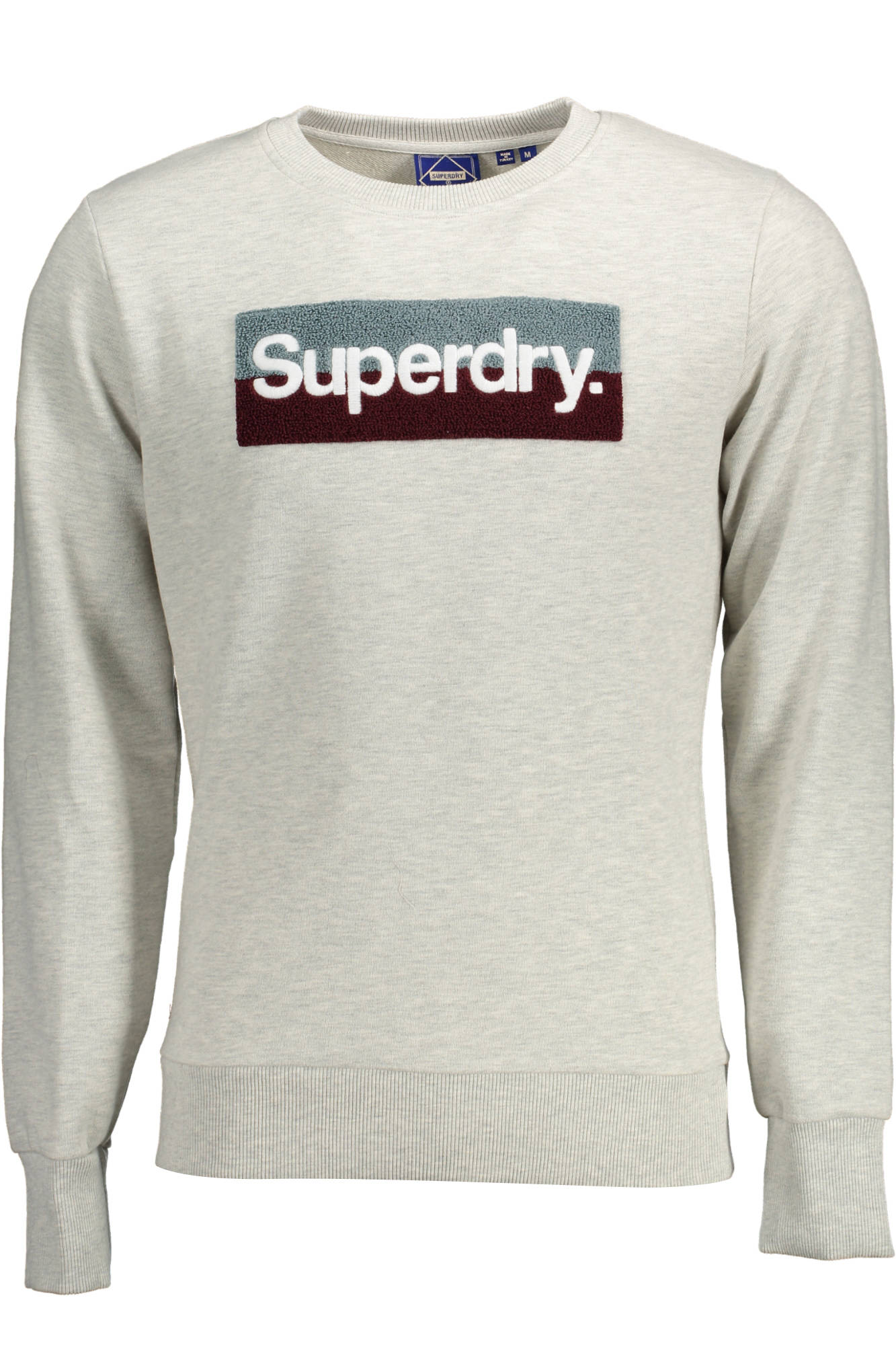 

Толстовка мужская Superdry с логотипом, серый