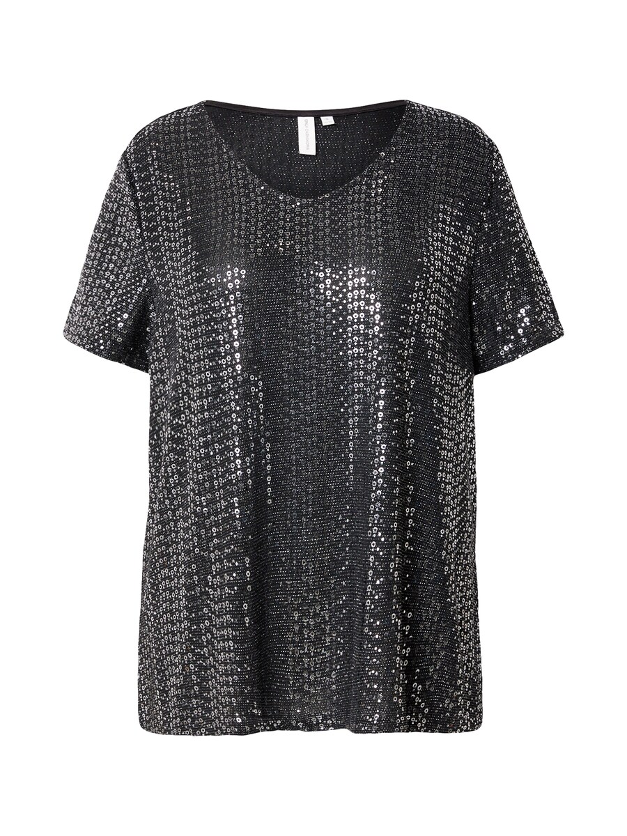 

Блузка с коротким рукавом ONLY Carmakoma Blouse CARLOLINA, черный