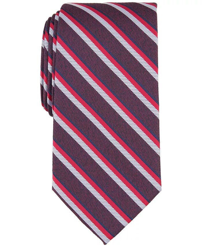 

Мужской галстук в полоску Arnett Classic Perry Ellis, красный