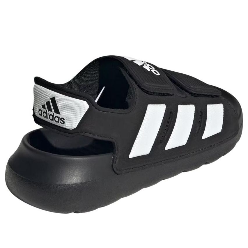 Кроссовки (PS) adidas Altaswim 2.0 Sandals 'Black White', черный — фото 4