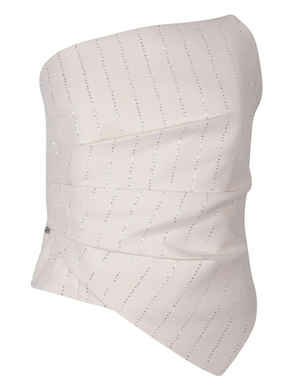 

Топ с пайетками NISSA, белый