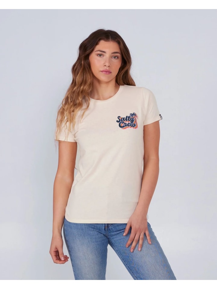 

Футболка Salty Crew, цвет salty seventies classic t-shirt bone