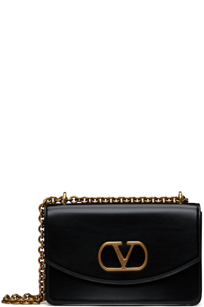 

Черная сумка через плечо Vain Valentino Garavani