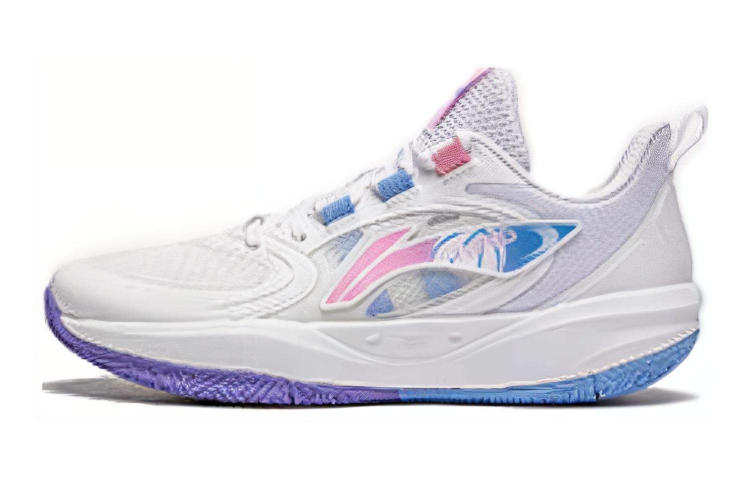 

LINING YOUNG Детские баскетбольные кроссовки White низкие противоскользящие износостойкие 20 42