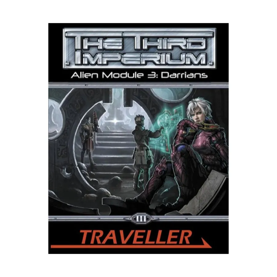 

Alien Module 3 - Darrians, Traveller (Mongoose 1st Edition) - The Third Imperium, твердый переплет