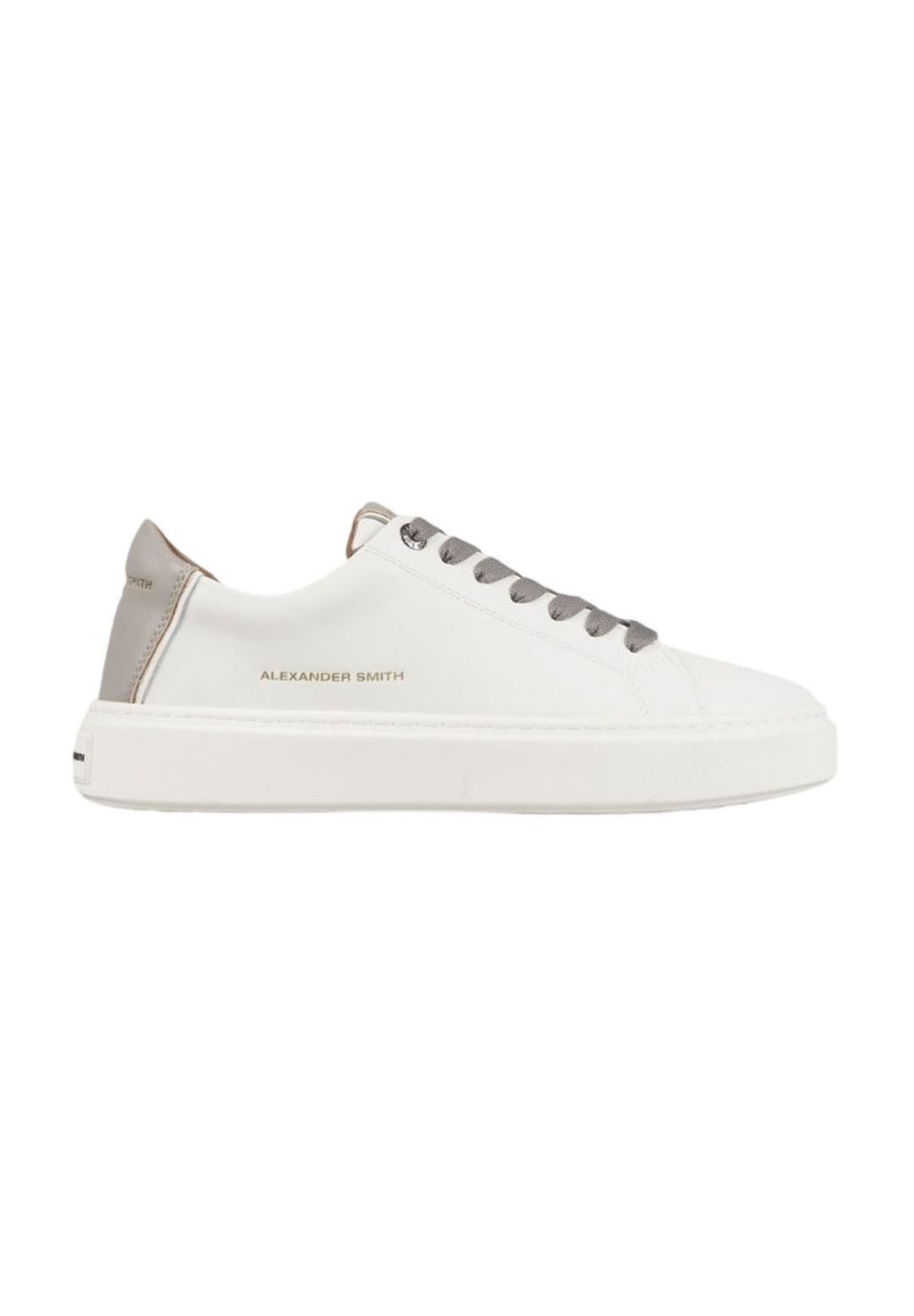

Низкие кеды SNEAKERS LONDON ALEXANDER SMITH, белый