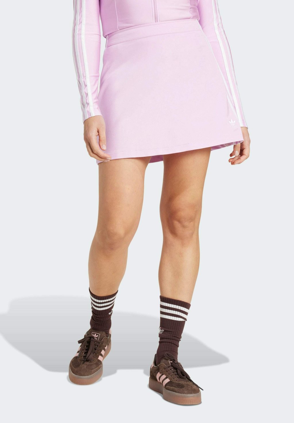 

Мини-юбка STRIPES adidas Originals, розовый