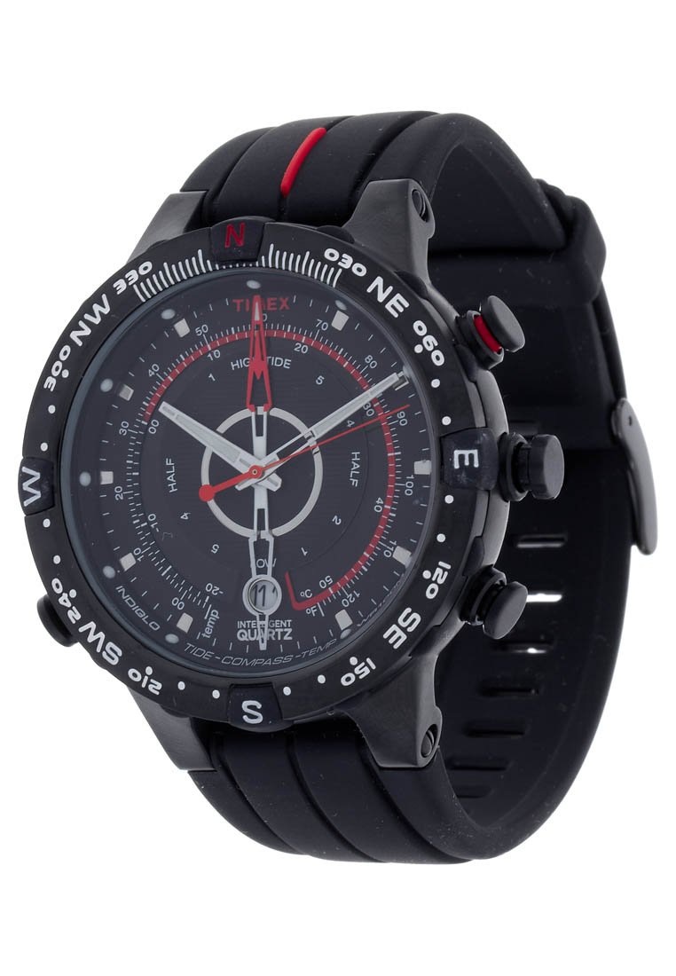 

Часы INTELLIGENT QUARTZ TIDE TEMP COMPASS Timex, черный