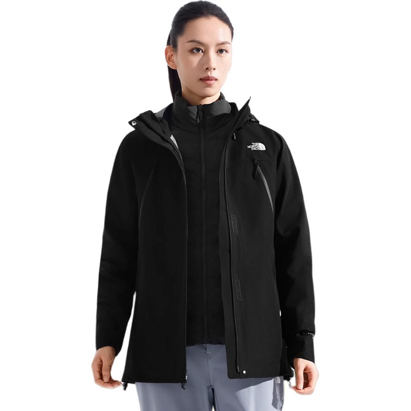 

Stormpeak FW25 Водонепроницаемая и ветрозащитная утепленная ветровка для женщин THE NORTH FACE, черный