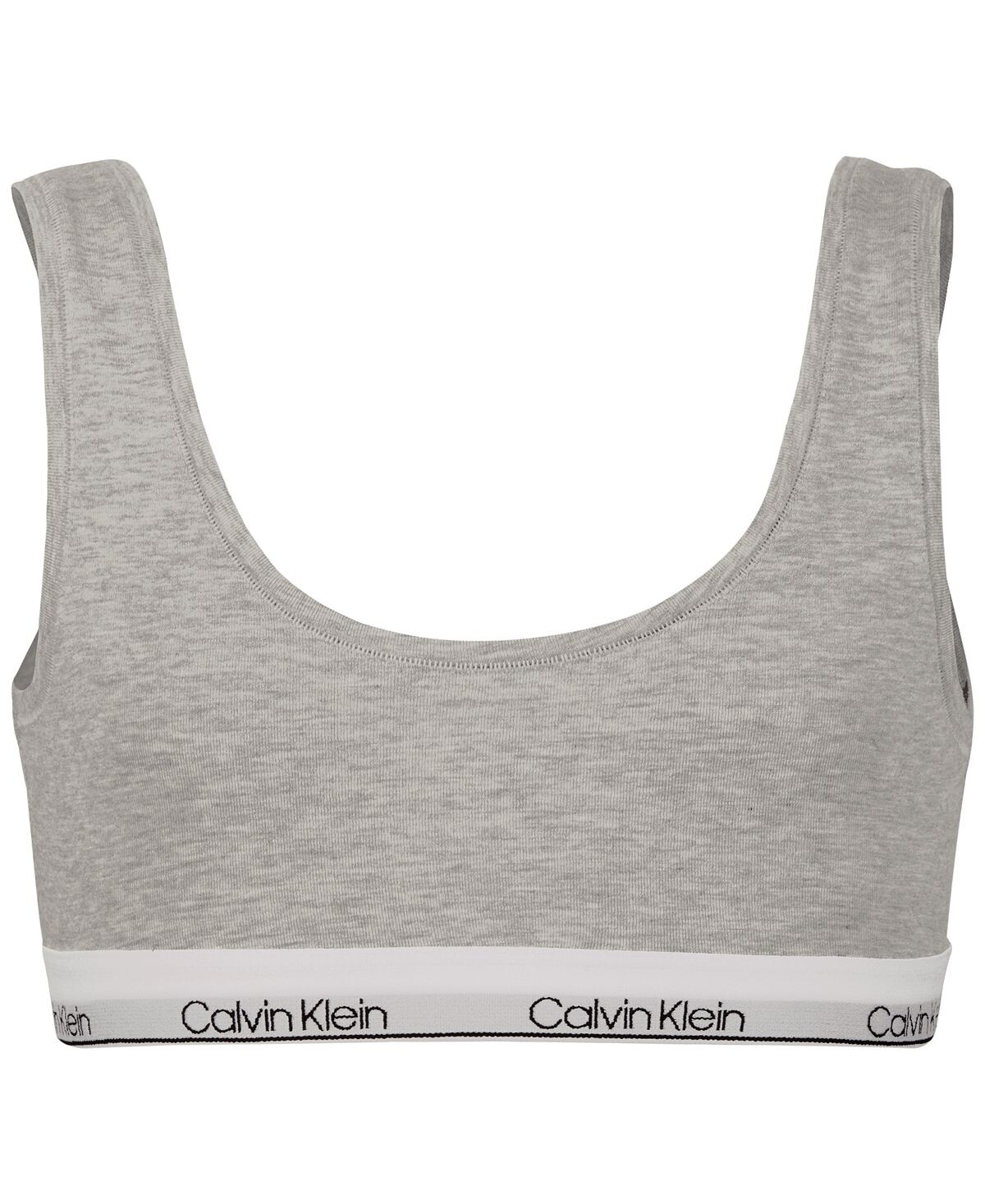 Комплект топов Calvin Klein, 2 предмета, серый/черный — фото 2