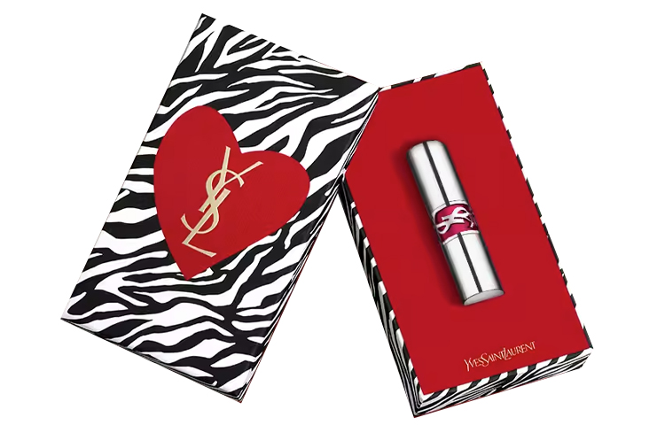 SAINT LAURENT Silver Pack светящаяся и яркая помада Water Light легко наносится стеклянные губы блестящие и прозрачные 3,2г — фото 4
