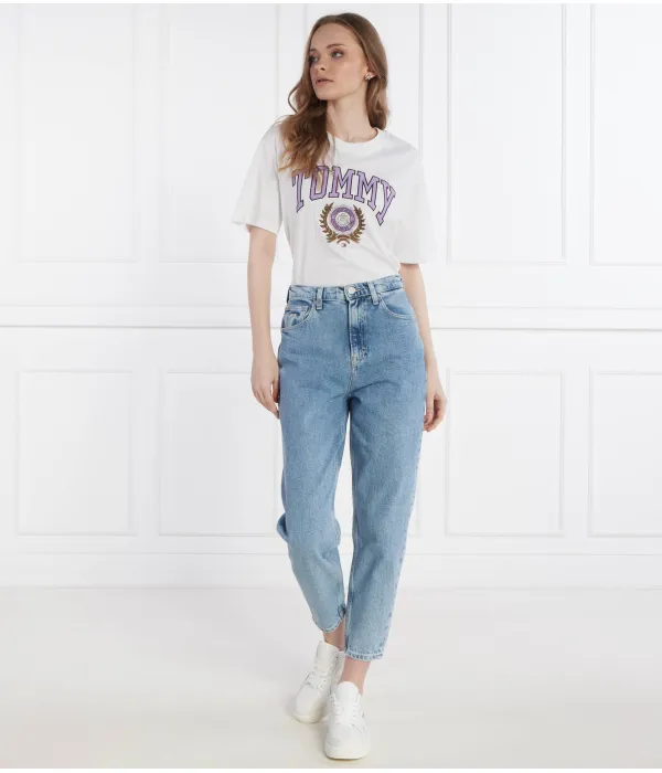 Новые баскетбольные кожаные кроссовки Tommy Jeans, белый — фото 2