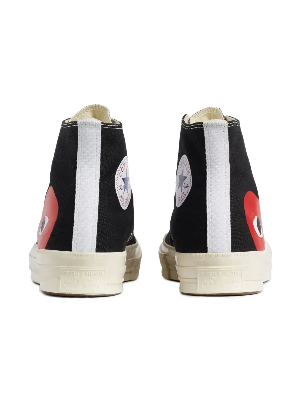 Высокие кроссовки Chuck 70 с логотипом в виде сердца Comme Des Garçons Play X Converse, черный — фото 3