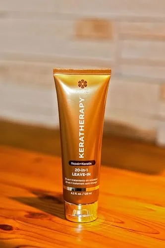 KERATHERAPY Keratin Infused KeratinFIXX 20-in-1 Leave-in, 125 мл - кондиционер несмываемый для гладкости с экстрактом икры и аргановым маслом — фото 2