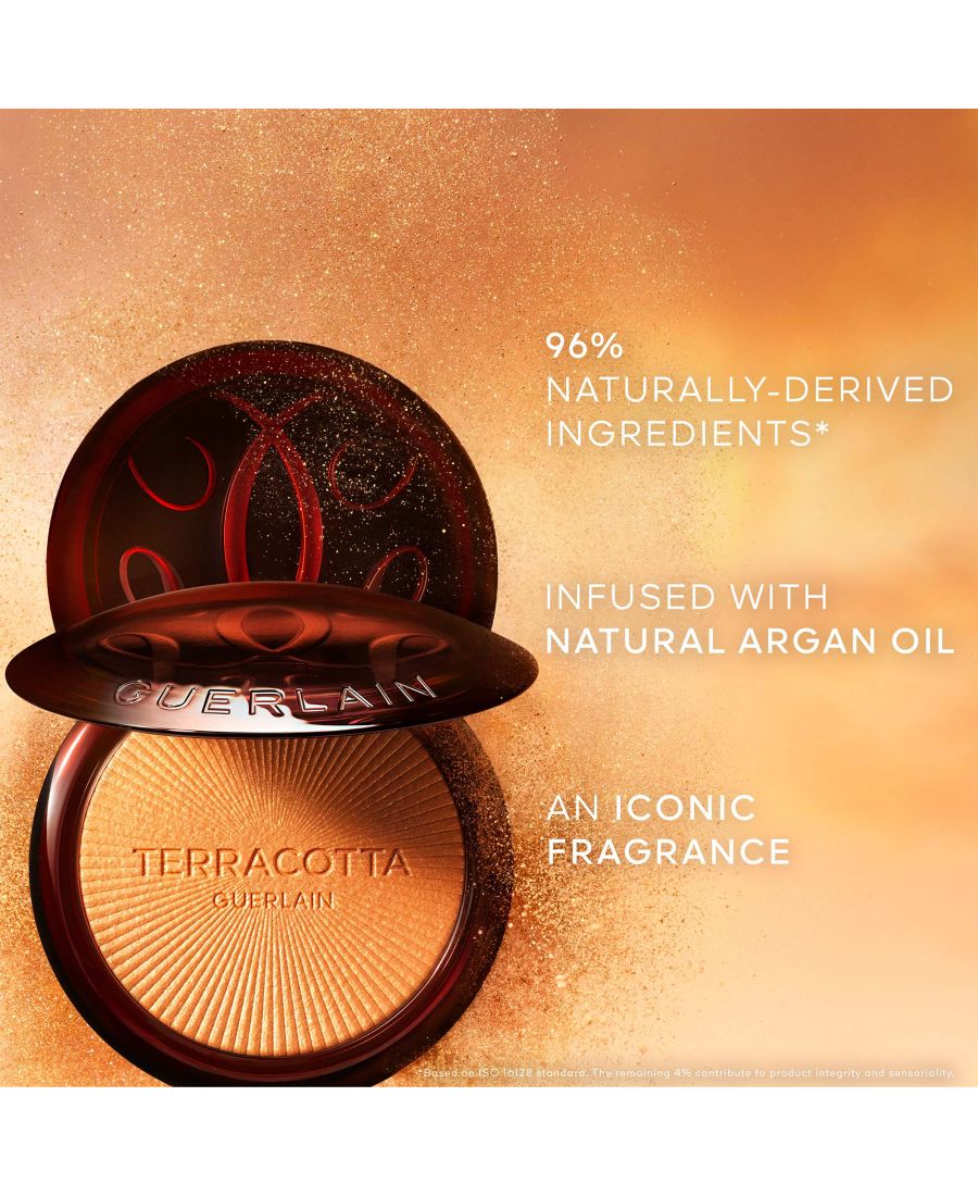 Терракотовая пудра-хайлайтер Luminizer GUERLAIN, 01 золото — фото 4