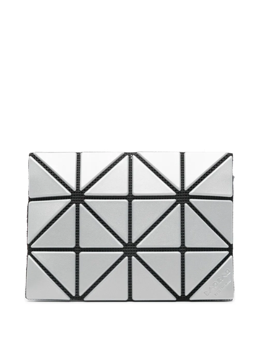 

Кошелек с геометрическим узором Bao Bao Issey Miyake, серебряный