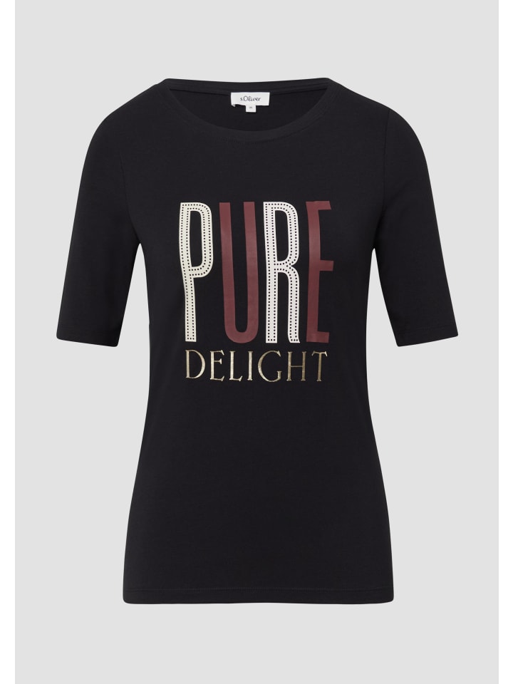 

Футболка s.Oliver, черный