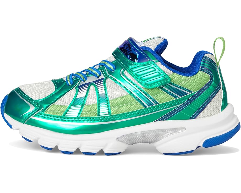 Кроссовки Tsukihoshi Kids Youth Storm, цвет Green/Blue — фото 4