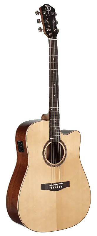 

Акустическая гитара Teton STS100CENT Dreadnought Solid Sitka Spruce Top Mahogany Neck 6-String Acoustic-Electric Guitar