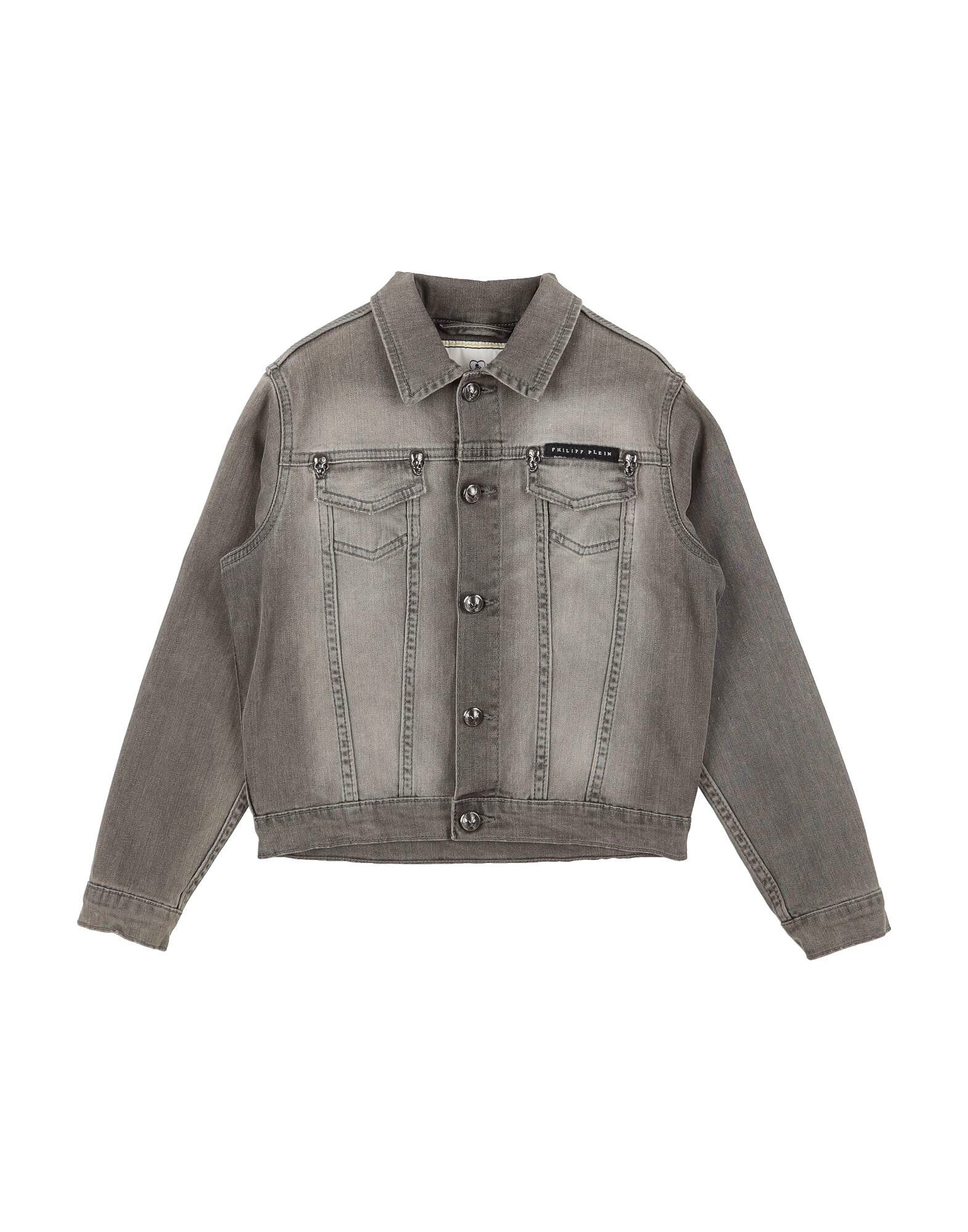 

Джинсовая куртка для мальчиков Philipp Plein, серый