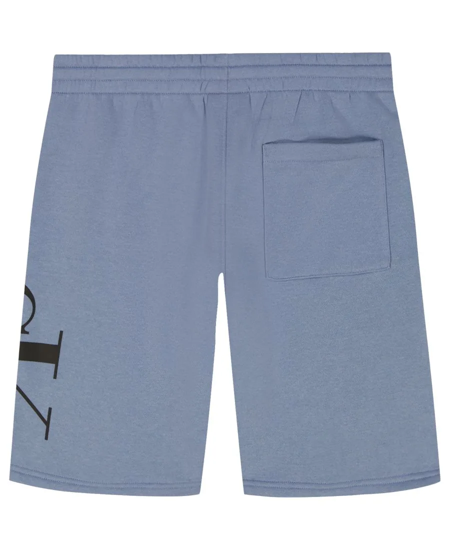 Детские шорты CK Graphic Knit Pull-On Shorts (размер 8-20) из трикотажа с графическим принтом Calvin Klein, Infinity — фото 4