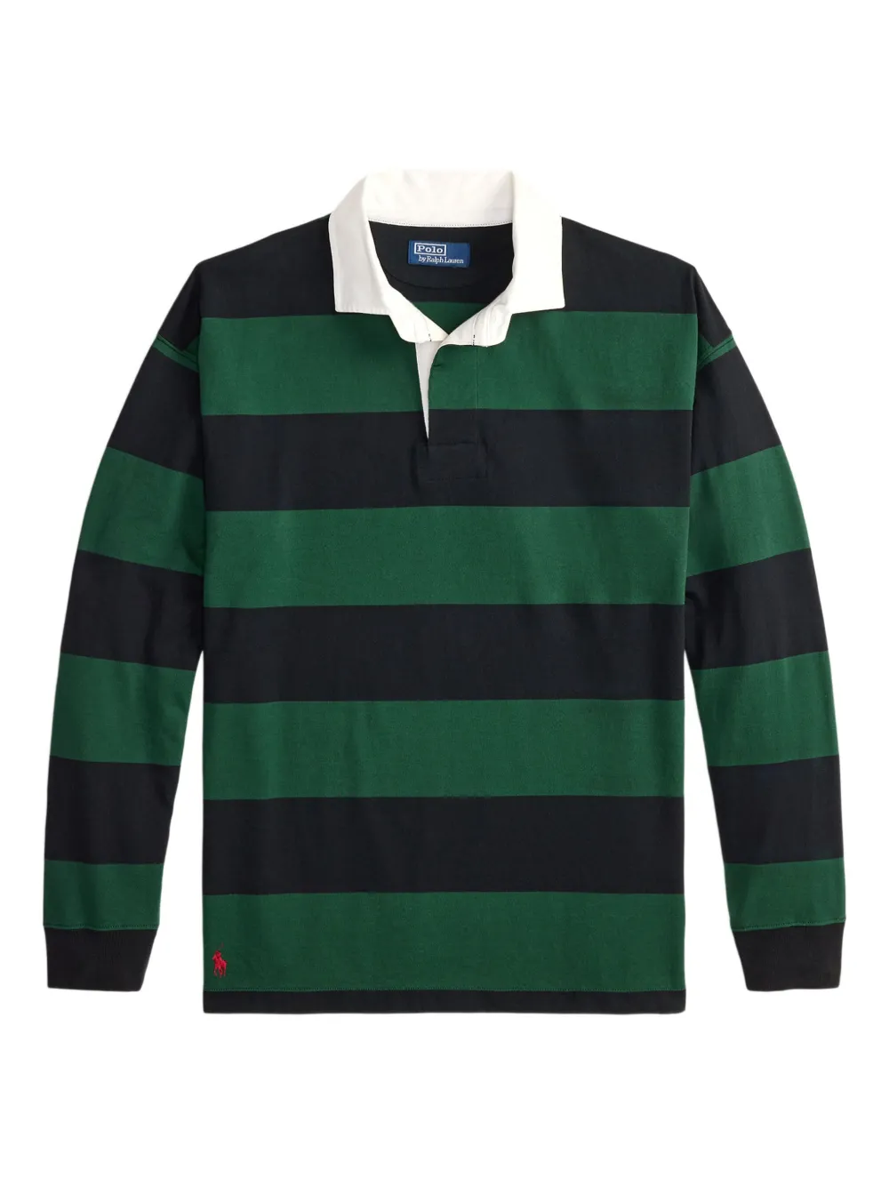 

Полосатая рубашка-регби POLO RALPH LAUREN, зеленый