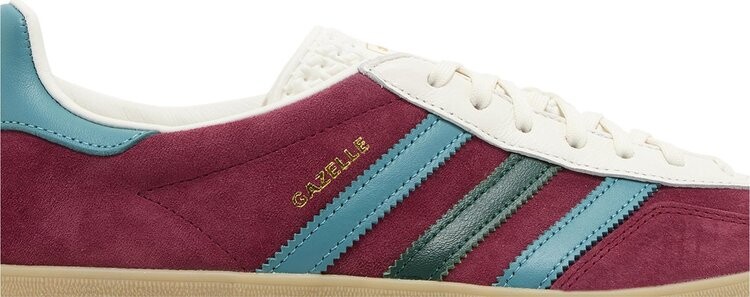 Кроссовки Gazelle 'Collegiate Burgundy Green', красный — фото 2