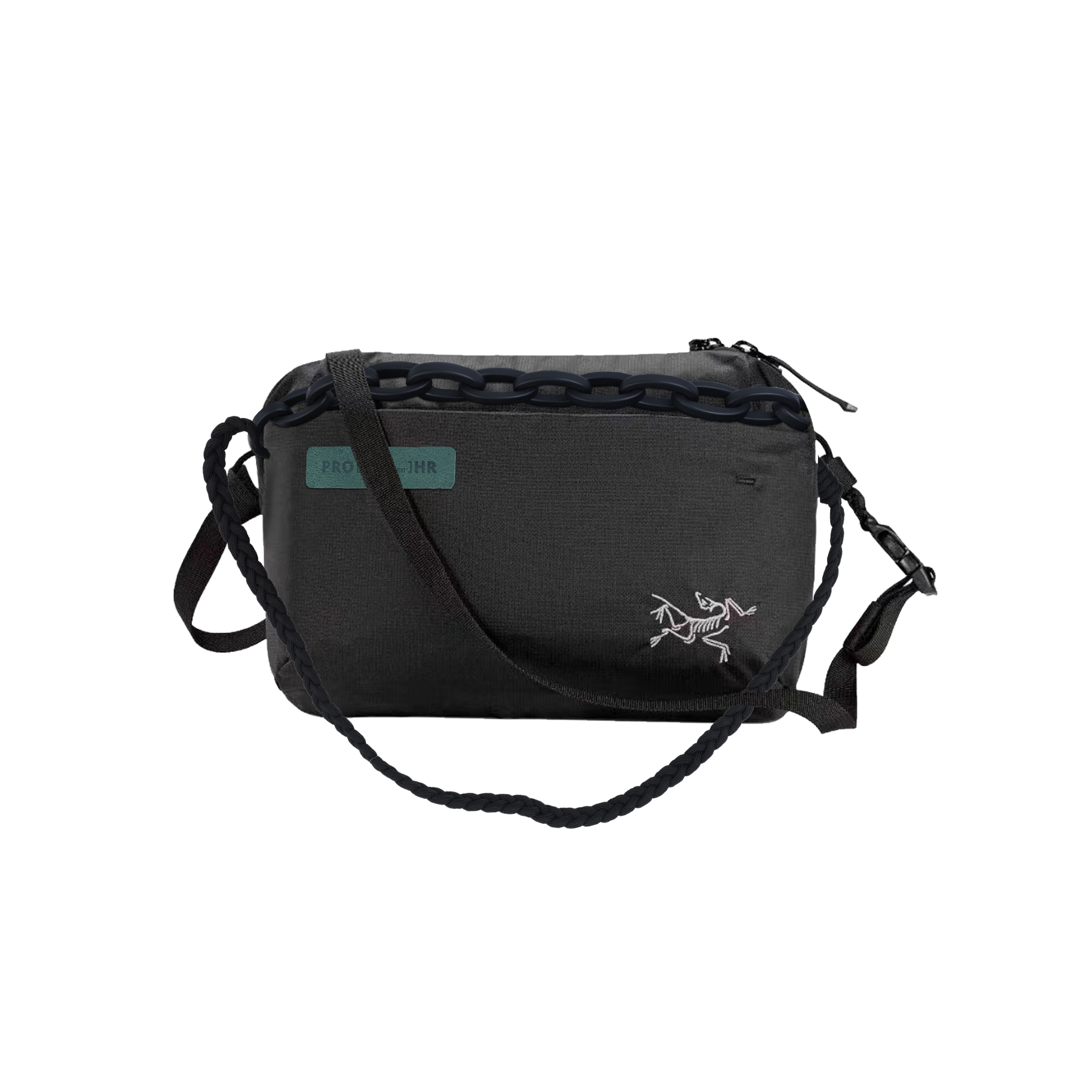 

Arcteryx Полиамидная поясная сумка унисекс черная, Low-Altitude Flight