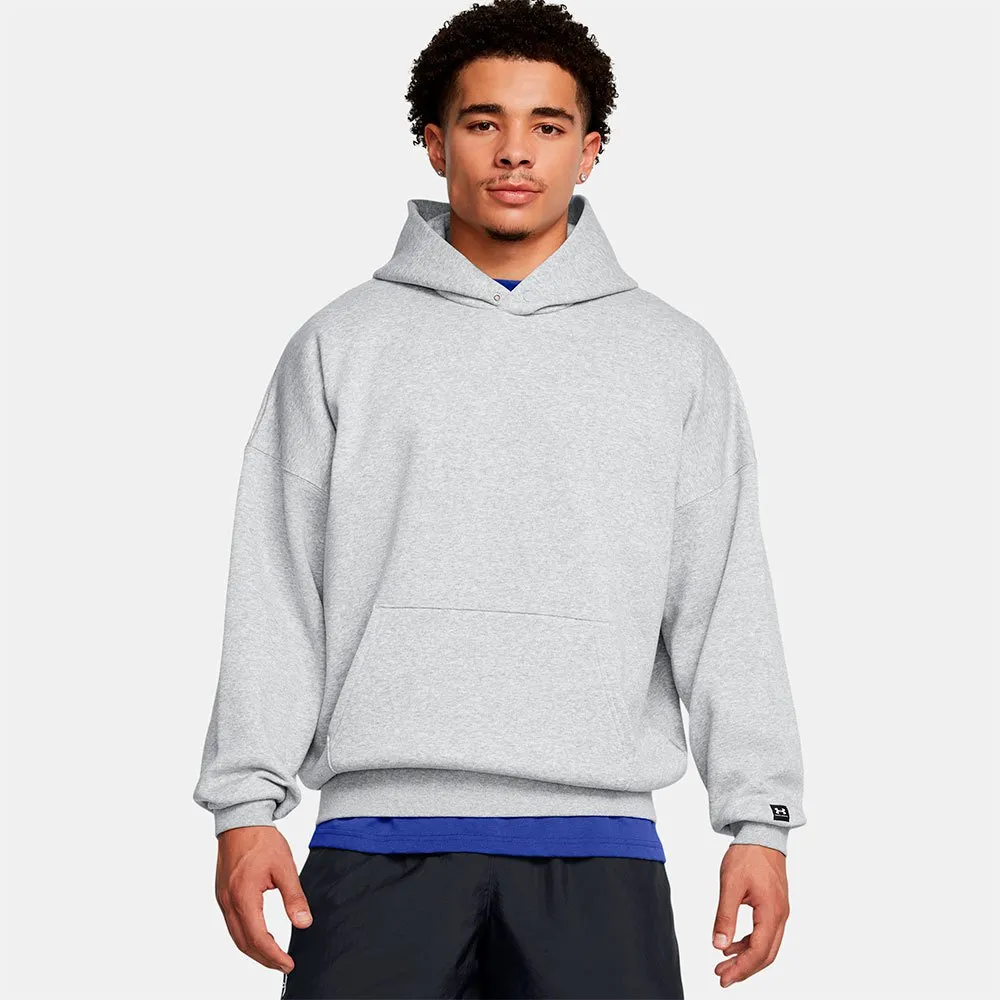 

Худи Under Armour Icon Fleece Oversized, серый