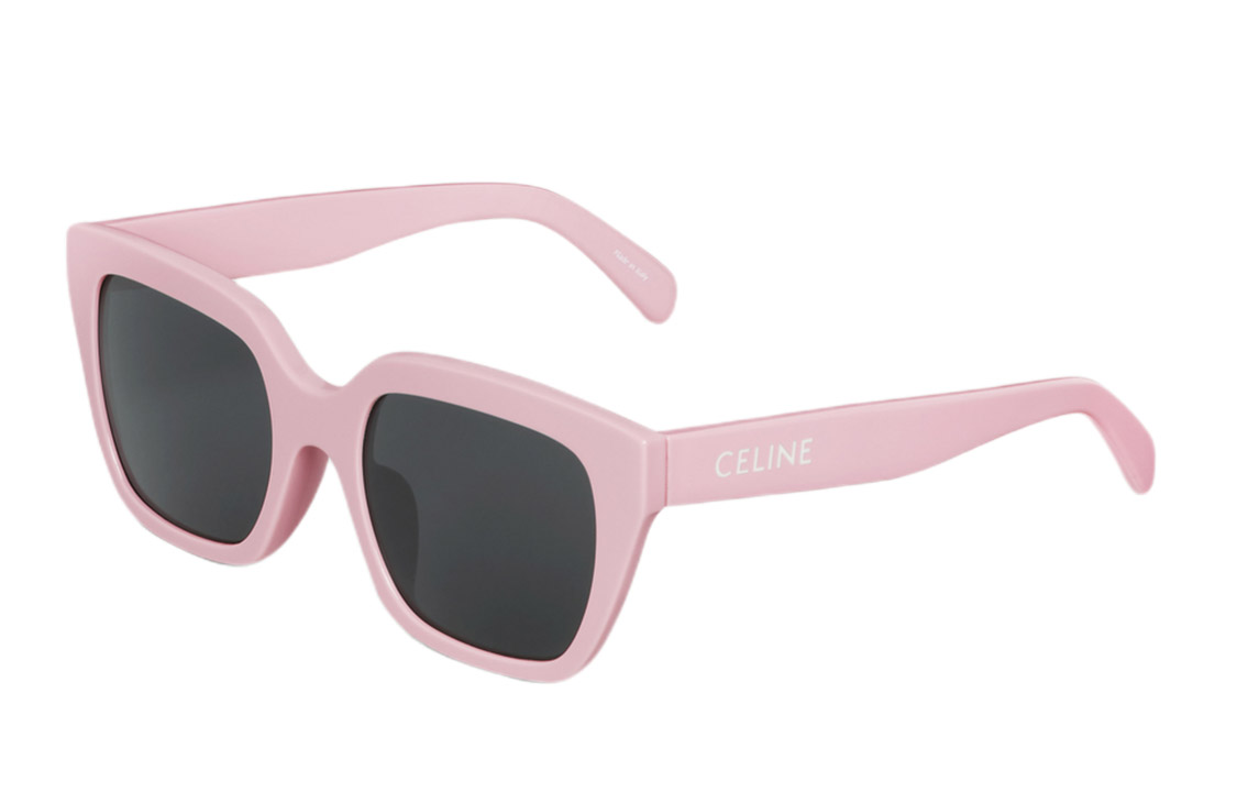 

Monochroms 03 Солнцезащитные очки из ацетата пастельно-розовые CELINE