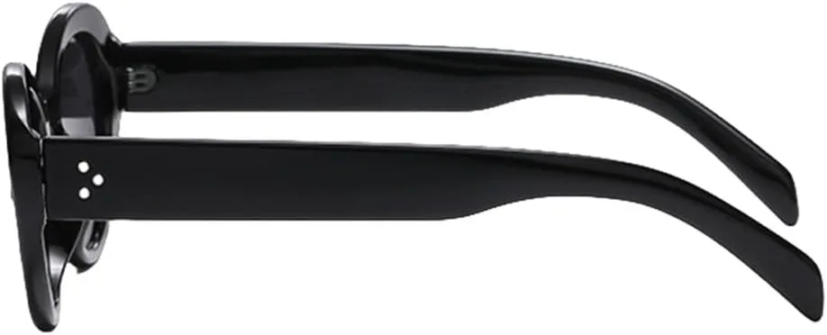 

Винтажные солнцезащитные очки «кошачий глаз» для женщин, модные солнцезащитные очки с заклепками, защита от ультрафиолета UV400 TYUVIVO, C4brown-lightbrown