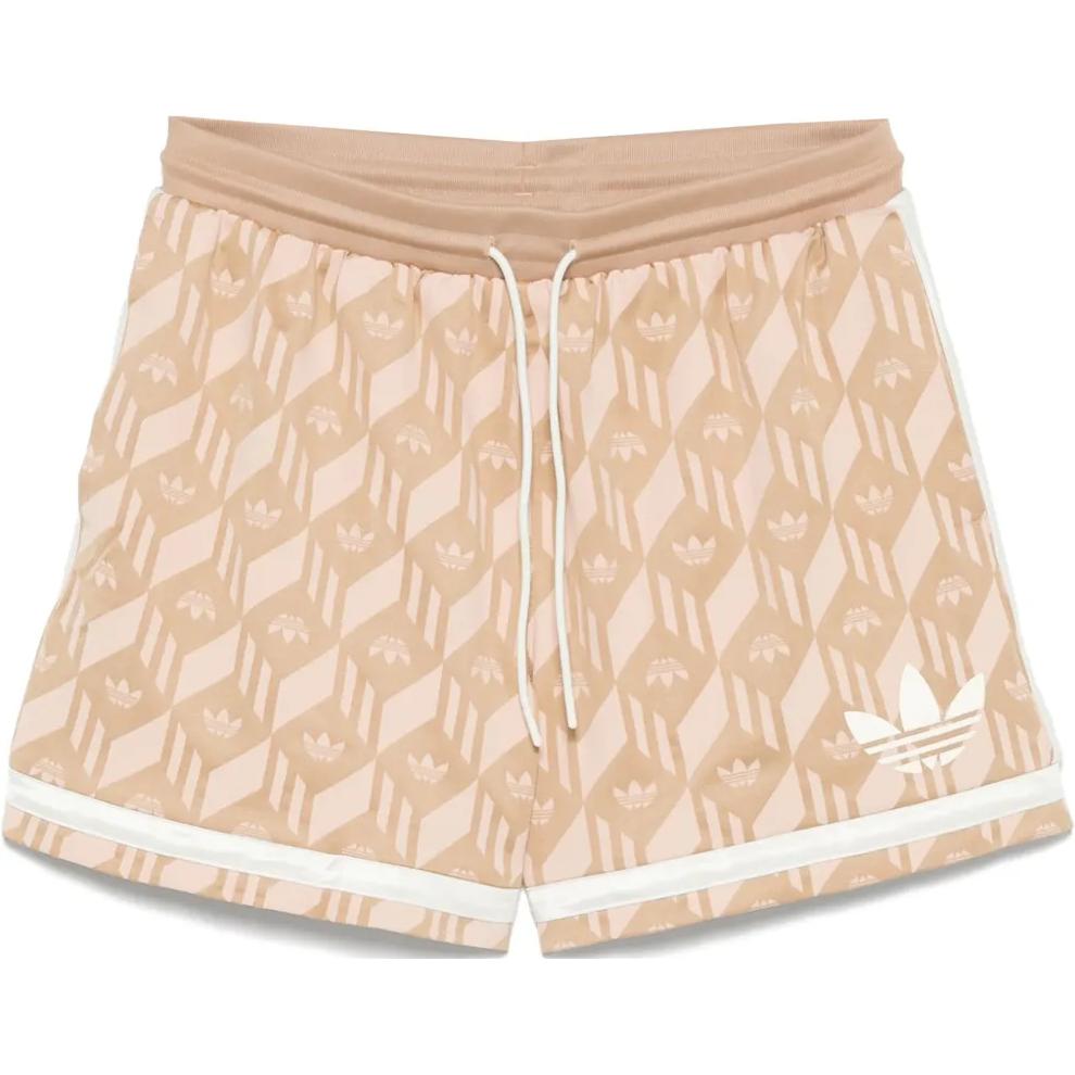 

Шорты Adidas Jacquard Adidas Originals, бежевый