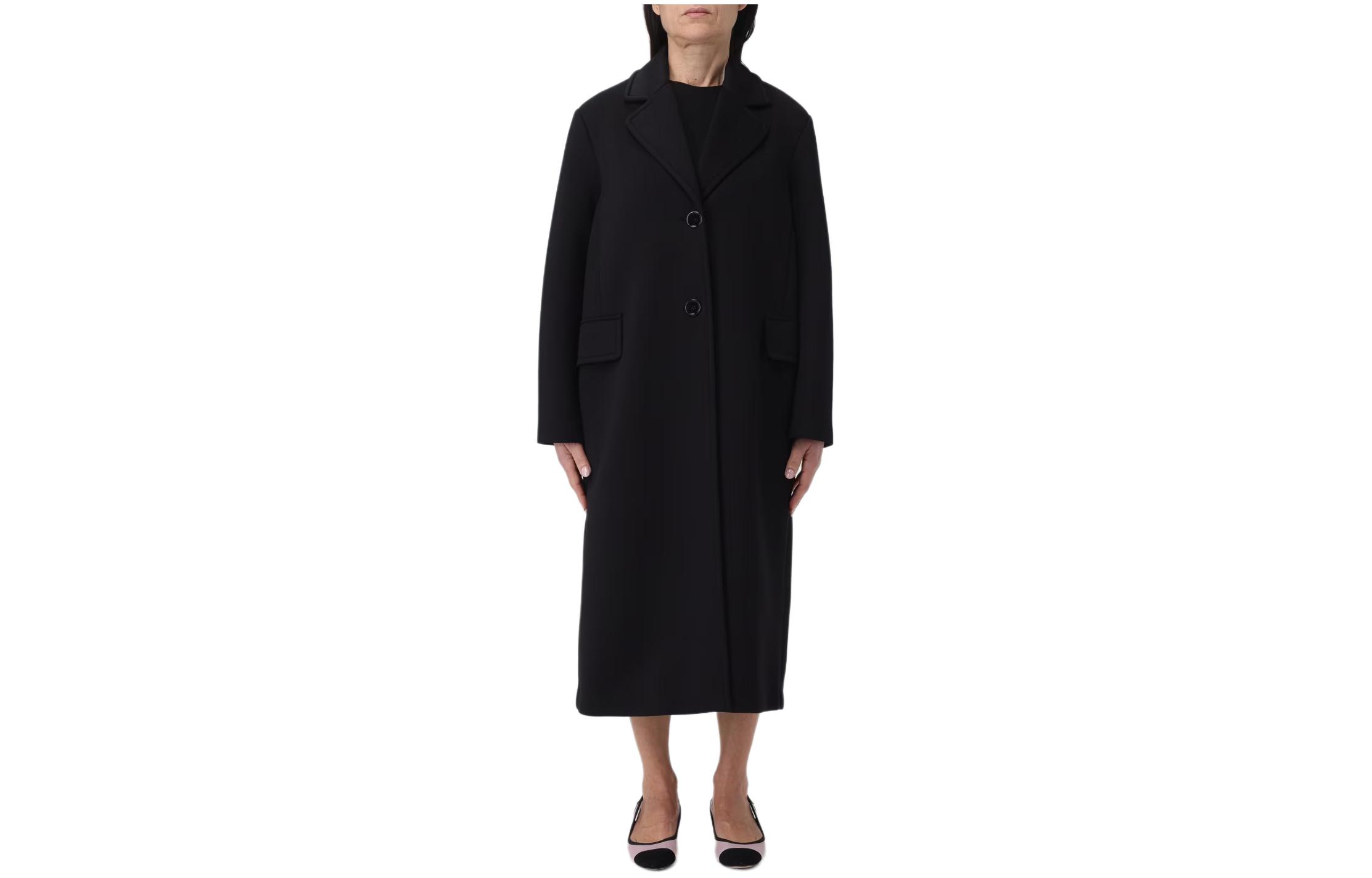 

'S MAX MARA Пальто MAX MARA, Black