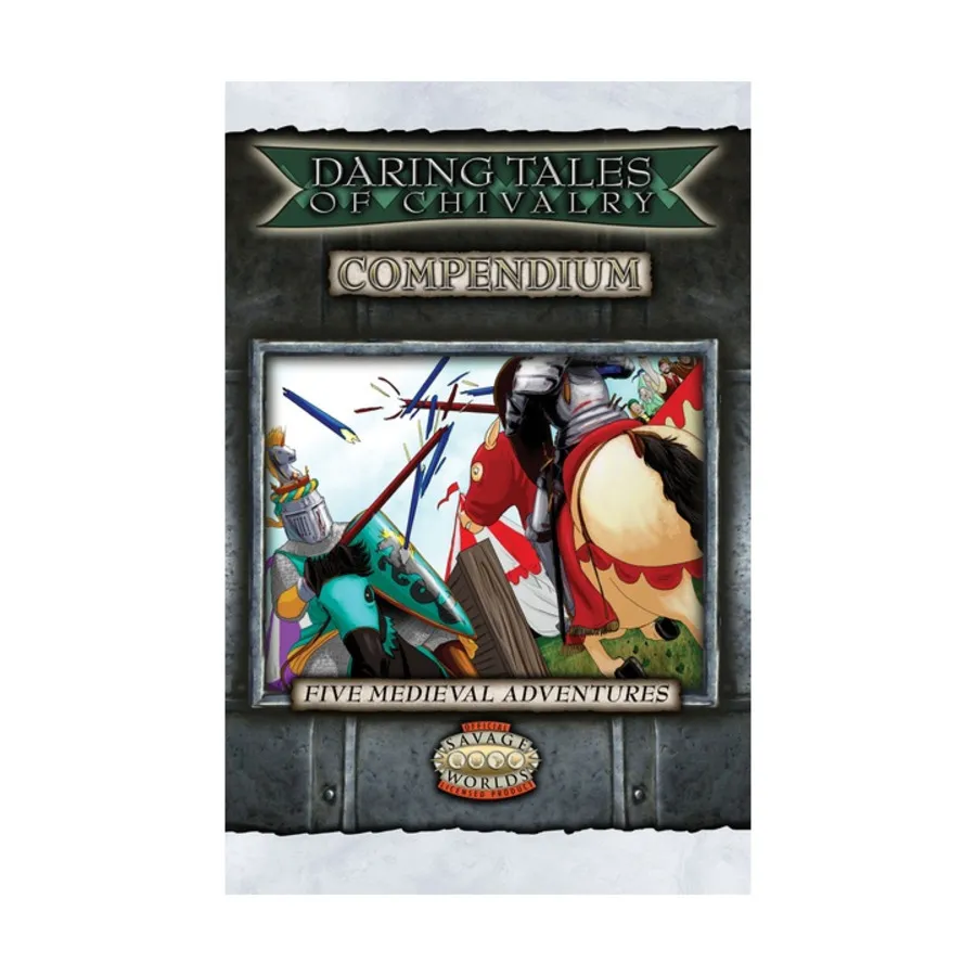 

Daring Tales of Chivalry - Compendium #1, Savage Worlds (Cubicle Seven), мягкая обложка