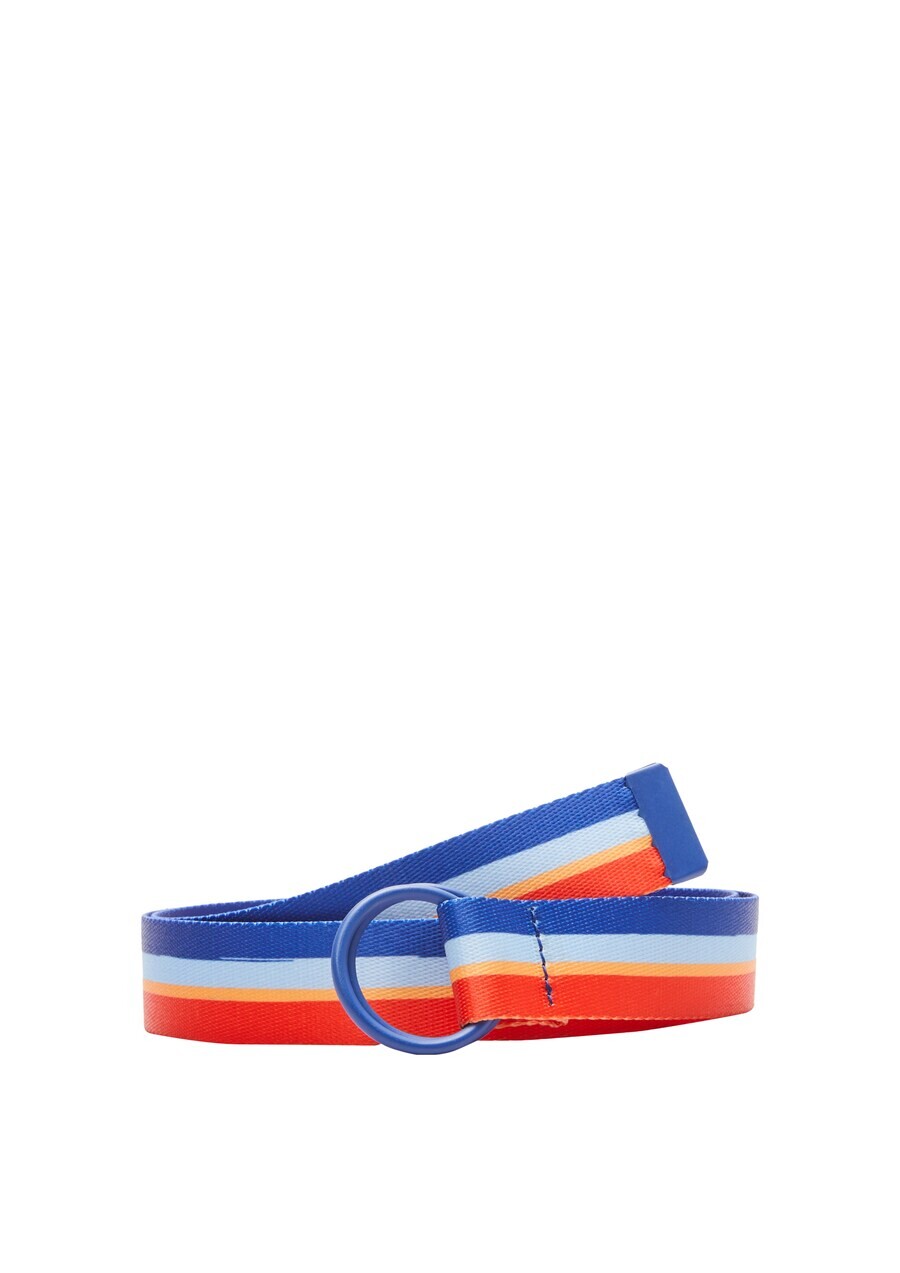 

Ремень s.Oliver Belt, цвет Blue/Light blue/Orange