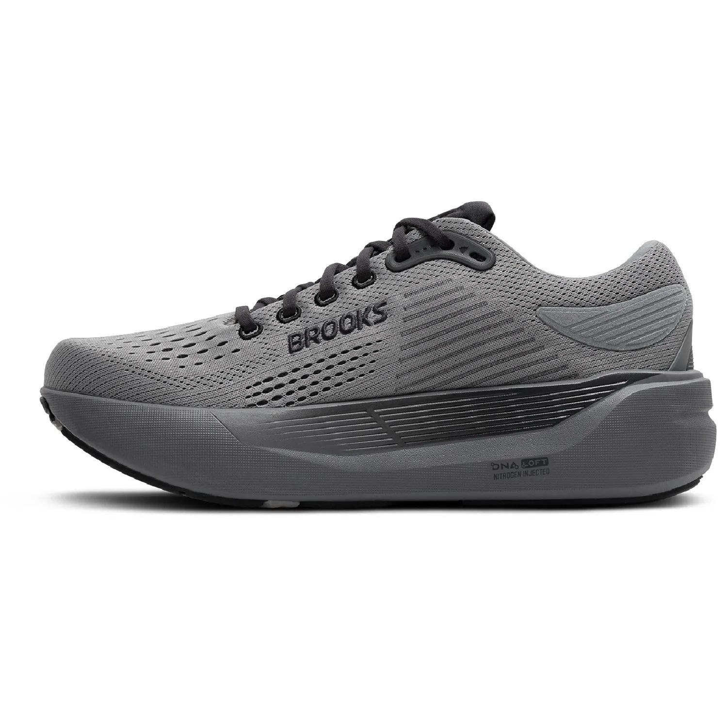 Мужские кроссовки Ghost Max 3 для бега по дорогам Brooks, Primer Grey/Ebony — фото 2
