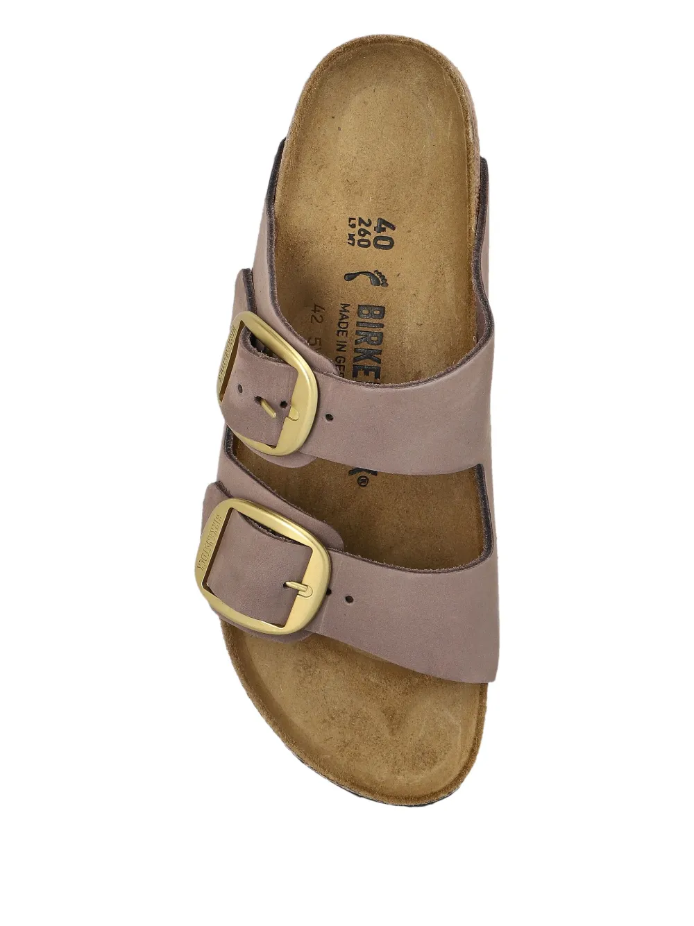 Сандалии Arizona с пряжками BIRKENSTOCK, фиолетовый — фото 3