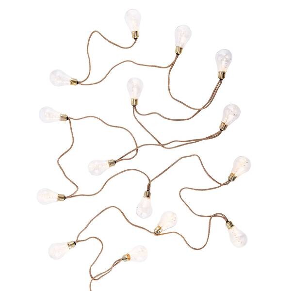 

Светодиодная гирлянда BUTLERS BULB LIGHTS I, коричневый