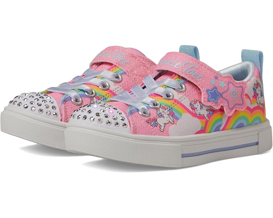 

Кроссовки SKECHERS KIDS Twinkle Sparks - Jumpin' Clouds 314809L, цвет Pink/Multi