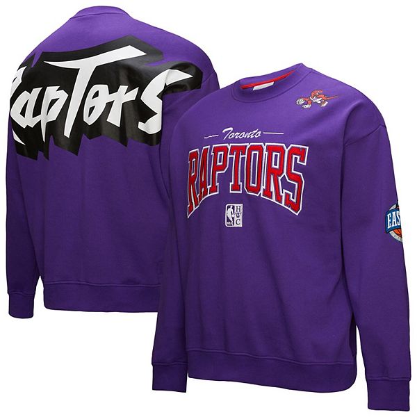 

Мужской фиолетовый свитшот toronto raptors hardwood classics there & back 20 Mitchell & Ness