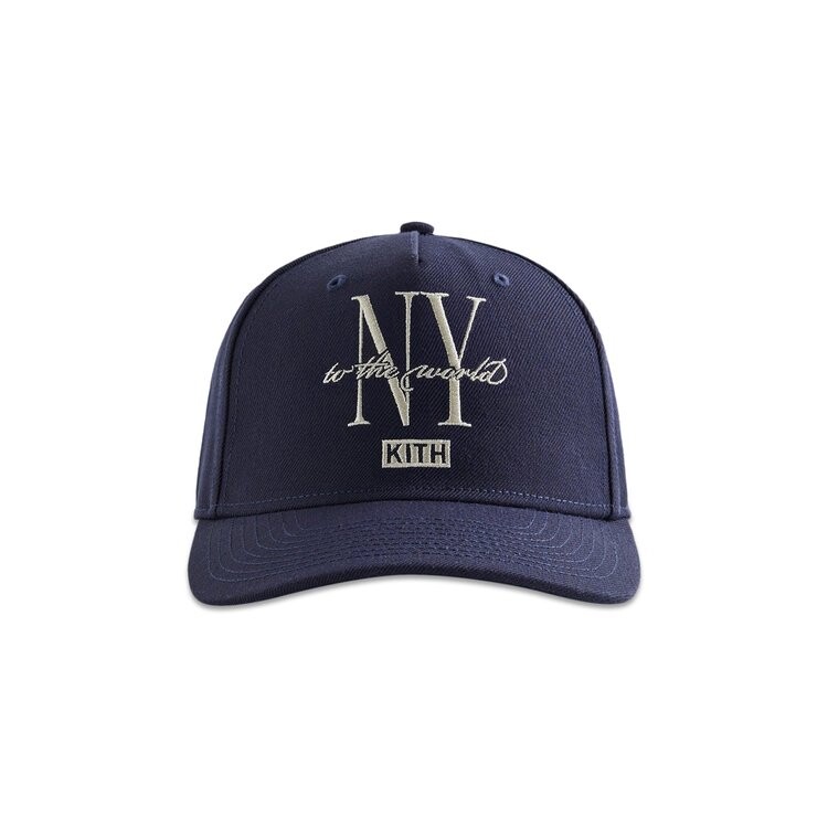 

Бейсболка Kith Gwynn Pinch Crown Snapback, цвет Nocturnal