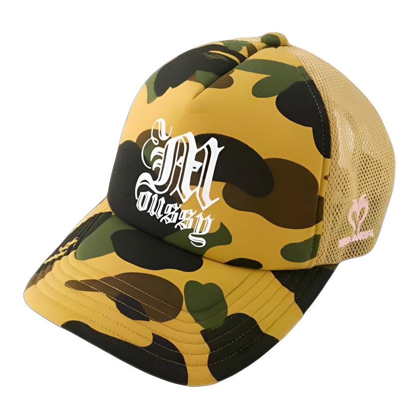 

A BATHING APE Бейсболка MOUSSY Unisex Beige